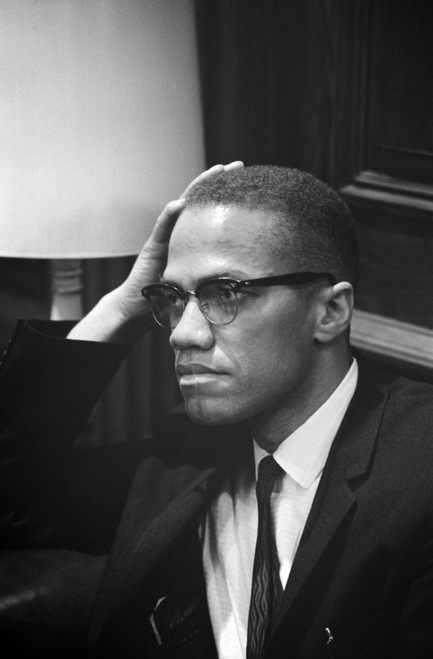 雑誌 POST Malcolm X 1964年 Malcolm X Movie Poster 1992 French 1 Panel (47x63)