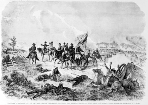 The Battle Of Chickamauga History - Item # VAREVCH4DCIWAEC052