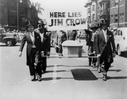 Civil Rights Demonstration In A Naacp Detroit Branch Parade For Victory History - Item # VAREVCHISL011EC196