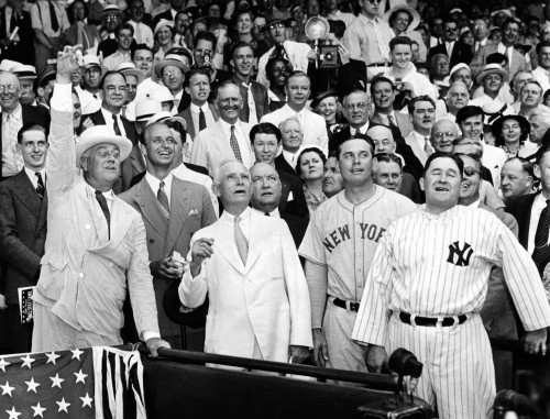 President Franklin Tossed Out The Ball Starting The All-Star Game In Griffith Stadium History - Item # VAREVCCSUA000CS325
