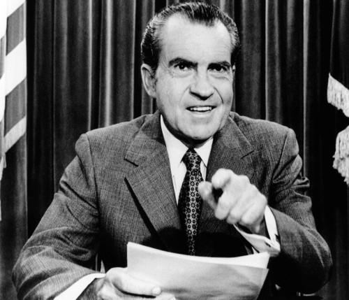 President Richard Nixon Presents A New Vietnam Peace Plan. It Called From Us And North Vietnamese Troop Withdrawals History - Item # VAREVCCSUA000CS460