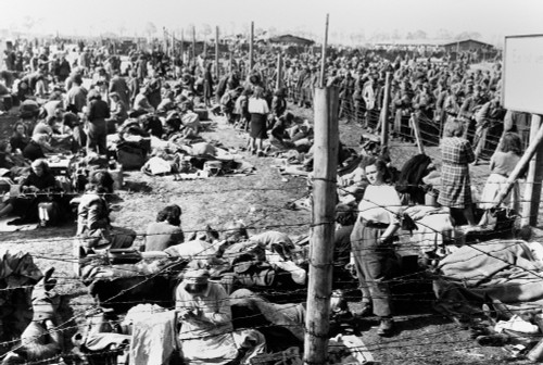 German Women In A Pow Enclosure History - Item # VAREVCHISL036EC999