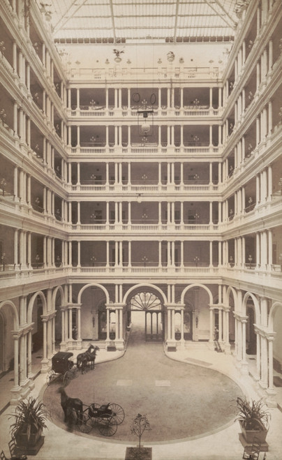 Interior Court Of The Palace Hotel History - Item # VAREVCHISL046EC148