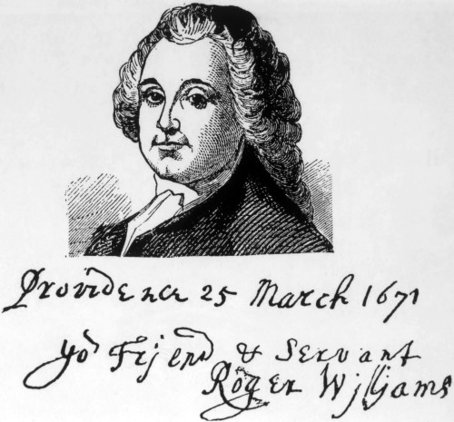 Roger Williams With His Signature History - Item # VAREVCP4DROWIEC004 Roger Williams With His Signature History - Item # VAREVCP4DROWIEC004