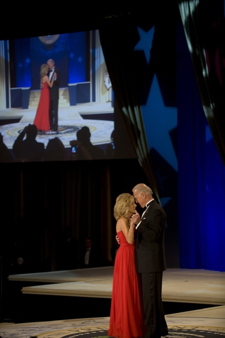 Vice President Joe Biden And Dr. Jill Biden Dance During The Commander In Chief'S Ball. Jan. 20 2009. History - Item # VAREVCHISL026EC196
