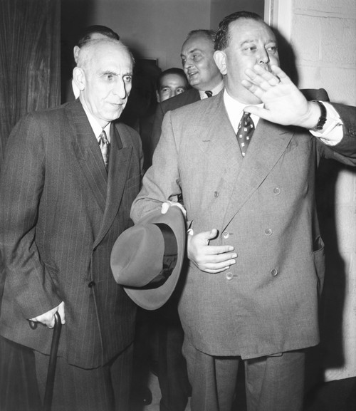 Mohammed Mossadegh The Iranian Premier At The United Nations In Nyc History - Item # VAREVCCSUB001CS499