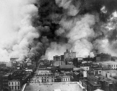 San Francisco In Flames After April 18 History - Item # VAREVCHISL046EC171