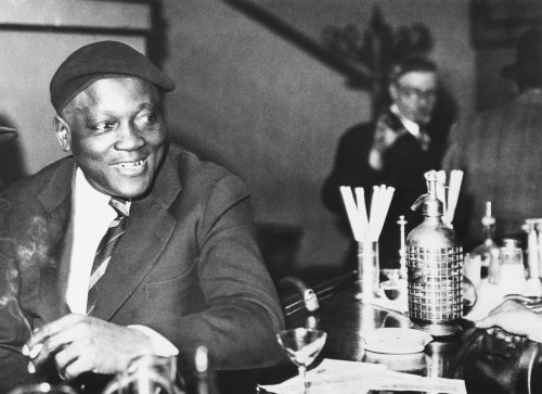 Jack Johnson Former Heavyweight Champion In Paris April 4 History - Item # VAREVCCSUB001CS307