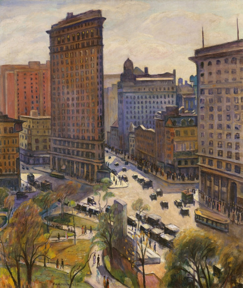 The Flatiron Building Fine Art - Item # VAREVCHISL045EC041