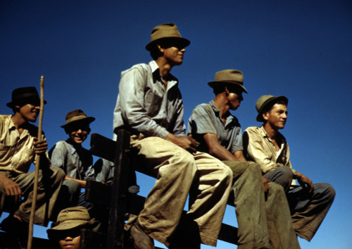 Puerto Rico. Sugar Cane Workers Resting At The Noon Hour History - Item # VAREVCHCDLCGBEC984