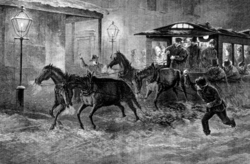 Horse-Drawn Trolley History - Item # VAREVCH4DNEYOEC015 Horse-Drawn Trolley History - Item # VAREVCH4DNEYOEC015