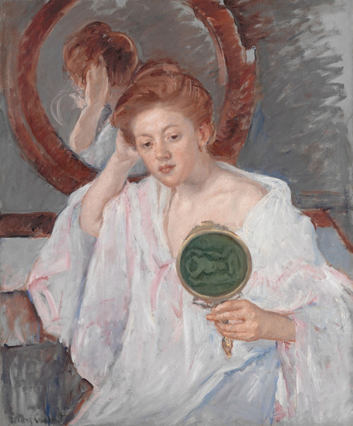 Denise At Her Dressing Table Fine Art
