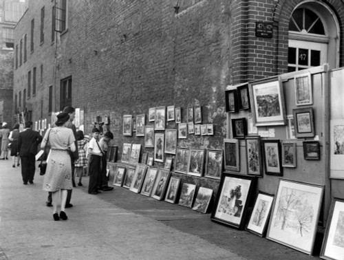 Greenwich Village Artists Exhibit Their Work History - Item # VAREVCHBDNEYOCS085