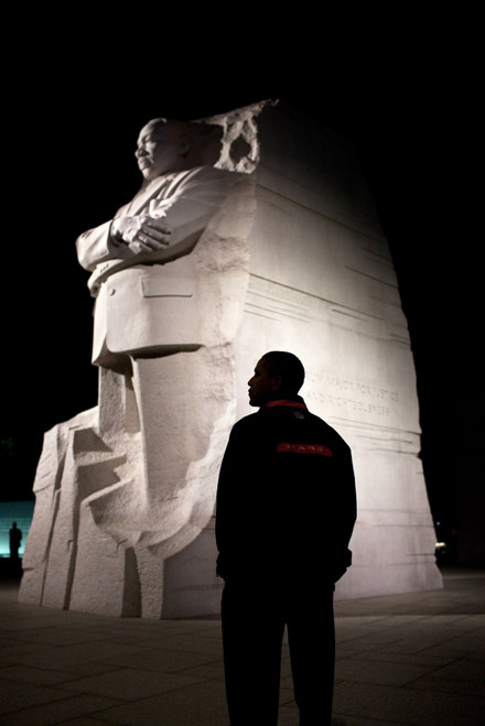 President Barack Obama At The Martin Luther King History - Item # VAREVCHISL039EC813