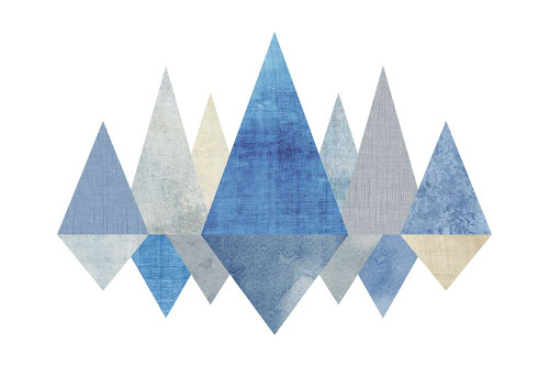 Indigo Peaks Poster Print by Debbie Banks - Item # VARPDXPOD60379