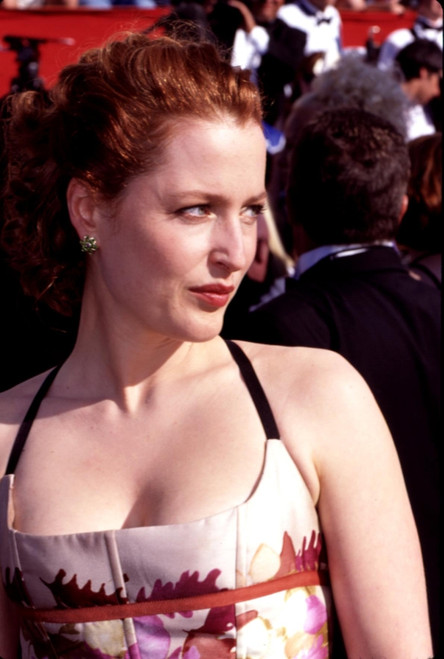 Gillian Anderson, In Dress By Prada, Emmy Awards, 1999 Celebrity - Item # VAREVCPSDGIANHR002