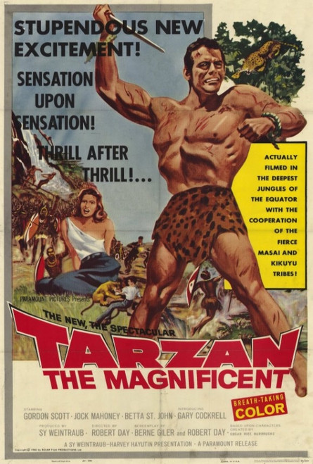 Tarzan the Magnificent Movie Poster Print (27 x 40) - Item # MOVCH8661