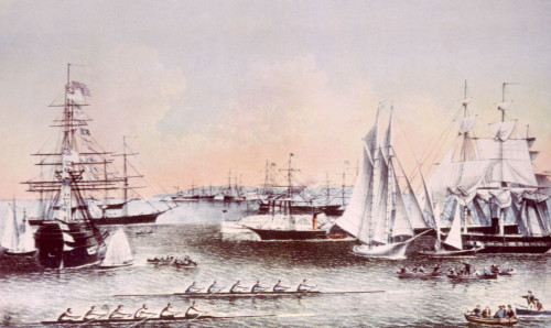 New York Harbor In Summer History - Item # VAREVCS4DNEYOEC017