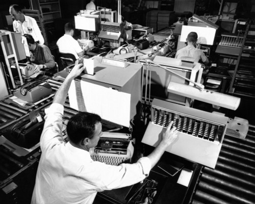 The Assembly Line At Ibm'S Lexington History - Item # VAREVCCSUA000CS991 The Assembly Line At Ibm'S Lexington History - Item # VAREVCCSUA000CS991