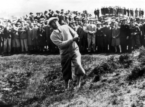 Bobby Jones At The British Amateur Golf Championship At St. Andrews History - Item # VAREVCPBDBOJOCS007