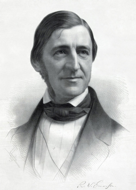 Ralph Waldo Emerson From An Original Drawing By Sam W. Rowse History - Item # VAREVCHISL002EC263