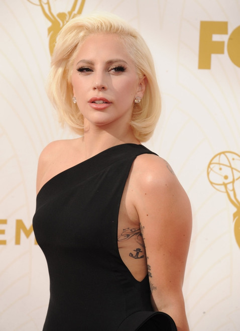 Lady Gaga At Arrivals For 67Th Primetime Emmy Awards 2015 - Arrivals 3, The Microsoft Theater, Los Angeles, Ca September 20, 2015. Photo By Dee CerconeEverett Collection Celebrity - Item # VAREVC1520S13DX099