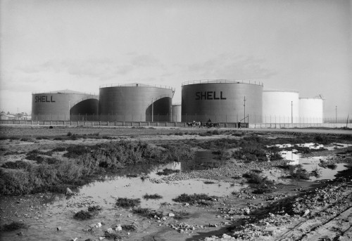 Shell' Oil Tanks Near Haifa History - Item # VAREVCHISL021EC015