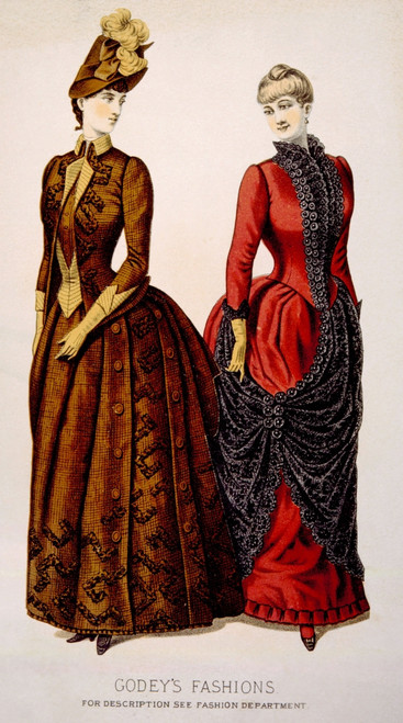 Women'S Fashions From Godey'S Lady'S Book History - Item # VAREVCH4DFASHEC015