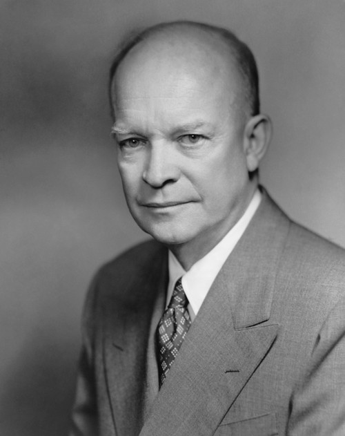 General Dwight Eisenhower. 1952 Portrait By Bachrach. - History - Item # VAREVCHISL039EC098