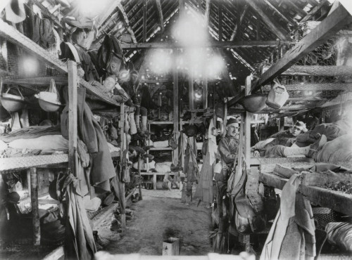 Barracks Of Ww1 American Soldiers In France. July 19 History - Item # VAREVCHISL034EC963 Barracks Of Ww1 American Soldiers In France. July 19 History - Item # VAREVCHISL034EC963