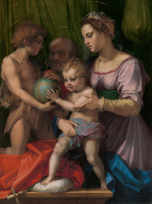 Holy Family With St. John The Baptist Fine Art - Item # VAREVCHISL046EC085