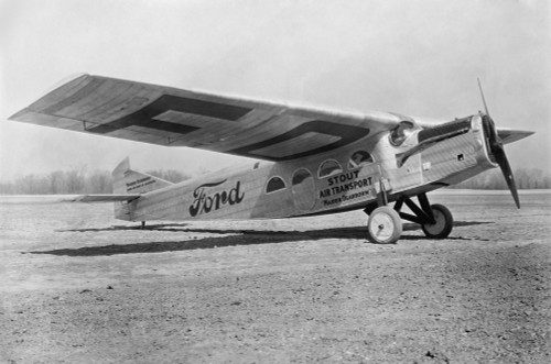 Ford Commercial Tri-Motor Was One Of The First Planes Used By U.S. Passenger Airlines History - Item # VAREVCHISL043EC145