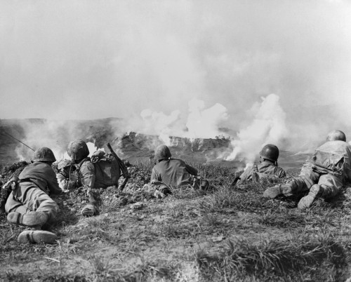 Marines Fought Retreating Japanese Hill By Hill In Their Drive For Naha History - Item # VAREVCHISL036EC770