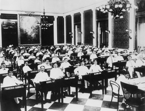 The Popularly Elected Philippines Assembly In Its First Session From 1908 To 1911. In 1916 The Philippine Senate Replaced The Us Appointed Philippine Commission In A Move Toward Greater Philippine Autonomy History ( x - Item # VAREVCHISL045EC510