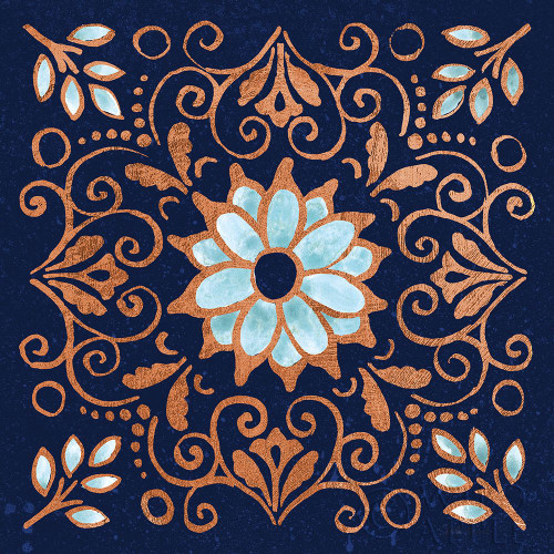 October Garden Ix Blue Poster Print by Beth Grove - Item # VARPDX39632