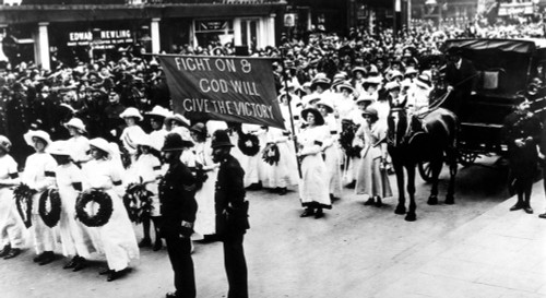 The Funeral Of Emily Wilding Davison History - Item # VAREVCPBDEMDACS001