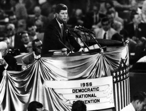 John F. Kennedy At The Democratic National Convention History - Item # VAREVCPBDJOKECS074 John F. Kennedy At The Democratic National Convention History - Item # VAREVCPBDJOKECS074