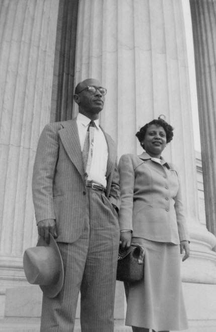 Heman Sweatt With His Wife History - Item # VAREVCHISL038EC361