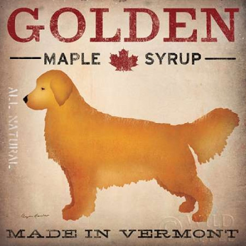 Golden Dog at Show Poster Print by Ryan Fowler (24 x 24) # 16724