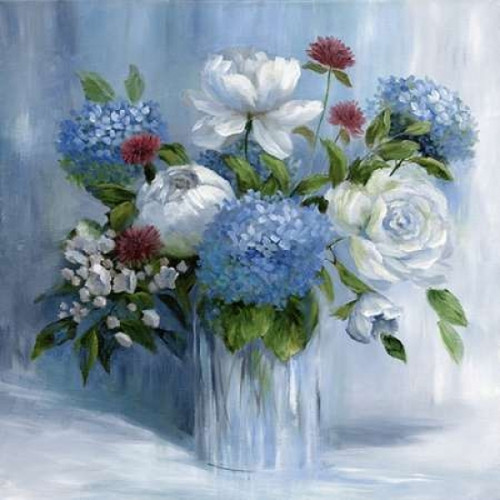 Blue Arrangement Poster Print by Nan Nan (24 x 24) # 17273