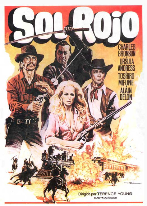 Red Sun Movie Poster (11 x 17) - Item # MOVGB68004