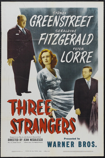 Three Strangers Movie Poster (11 x 17) - Item # MOVEI9268
