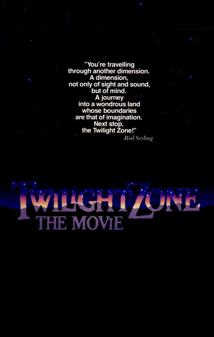 Twilight Zone The Movie Movie Poster (11 x 17) - Item # MOVCH7195