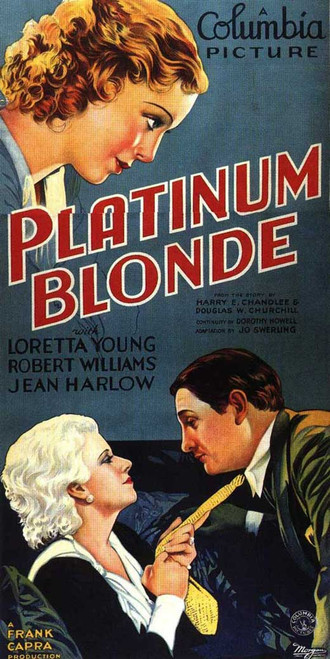 Platinum Blonde Movie Poster (14 x 36) - Item # MOVCI0618