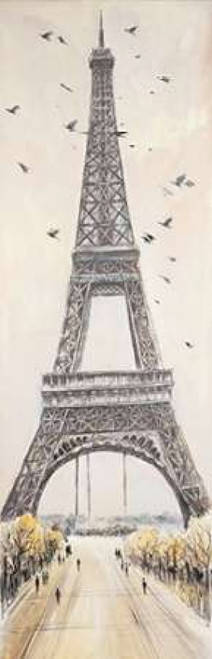 Eiffel Tower in Paris Poster Print by Atelier B Art Studio - Item # VARPDXBEGCIT251