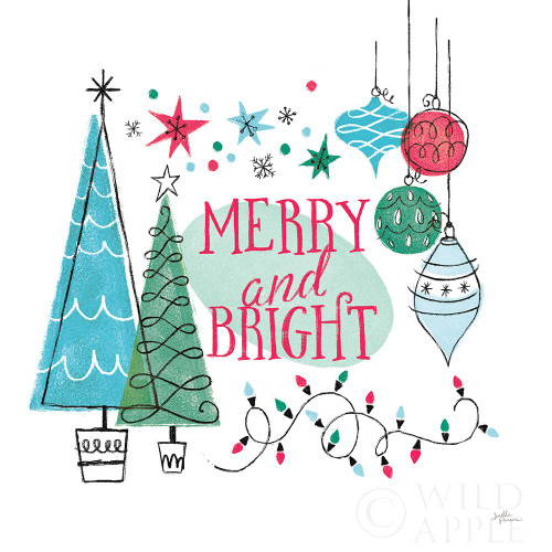 Retro Christmas II v2 Poster Print by Janelle Penner - Item # VARPDX37362
