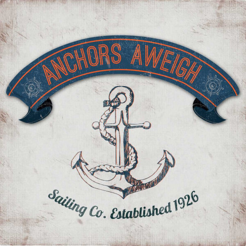 Anchors Aweigh Border Poster Print by Tiffany Everett - Item # VARPDX10922D