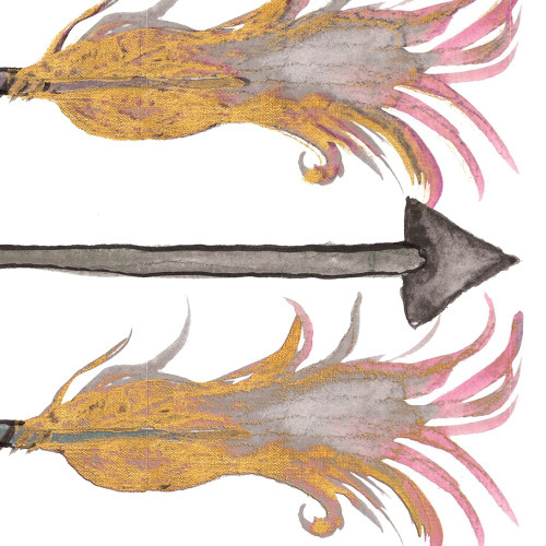 Feathers And Arrows II Poster Print by Elizabeth Medley - Item # VARPDX12449AP
