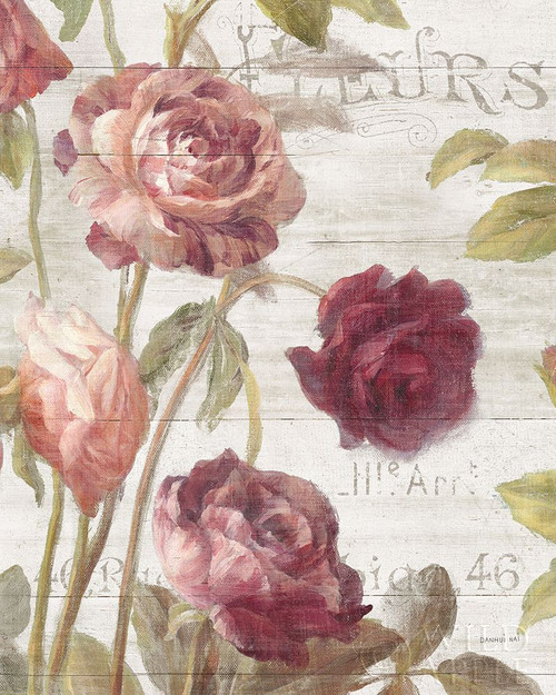 French Roses II Poster Print by Danhui Nai - Item # VARPDX46485