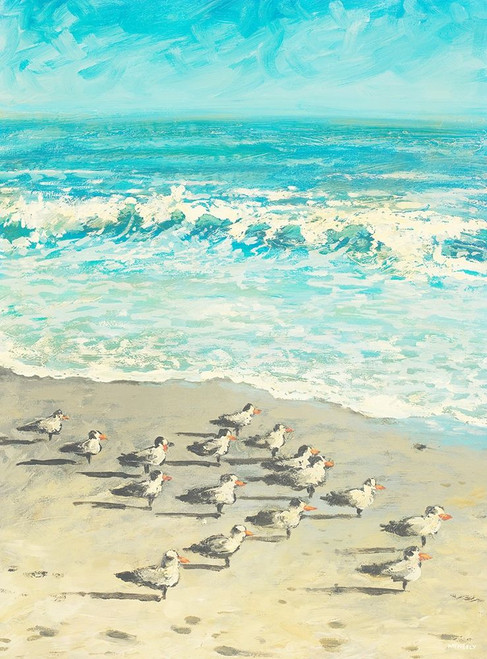 Sandpiper Beach Party Poster Print by Dan Meneely - Item # VARPDX13299C